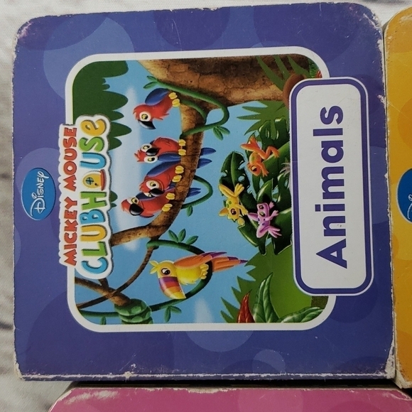 DISNEY Mickey Mouse Clubhouse Chubby First Baby Learning Book Set VGUC - Picture 6 of 16